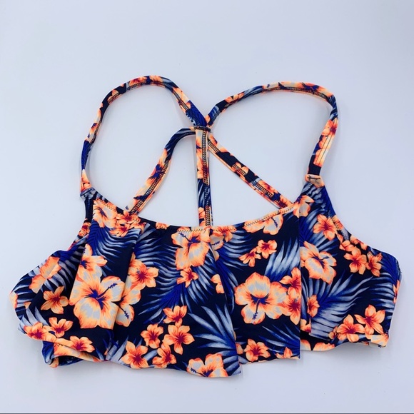 Pink Victoria Secret Floral Bikini Swim Top - Picture 1 of 5